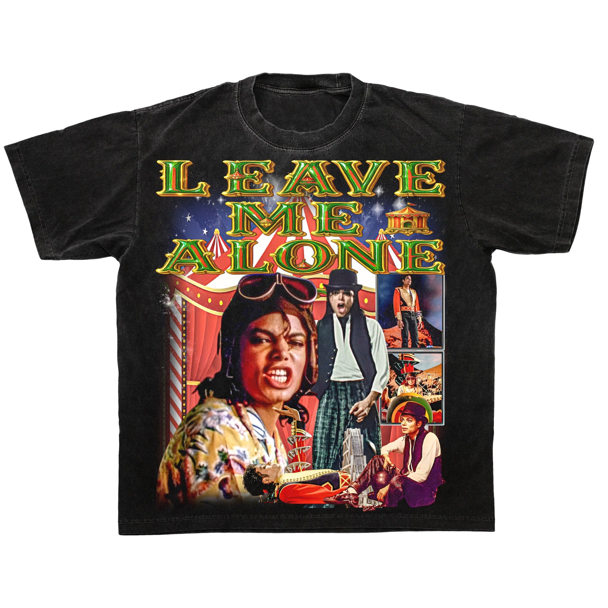 Leave Me Alone Vintage Graphic Tee (Performance Edition)
